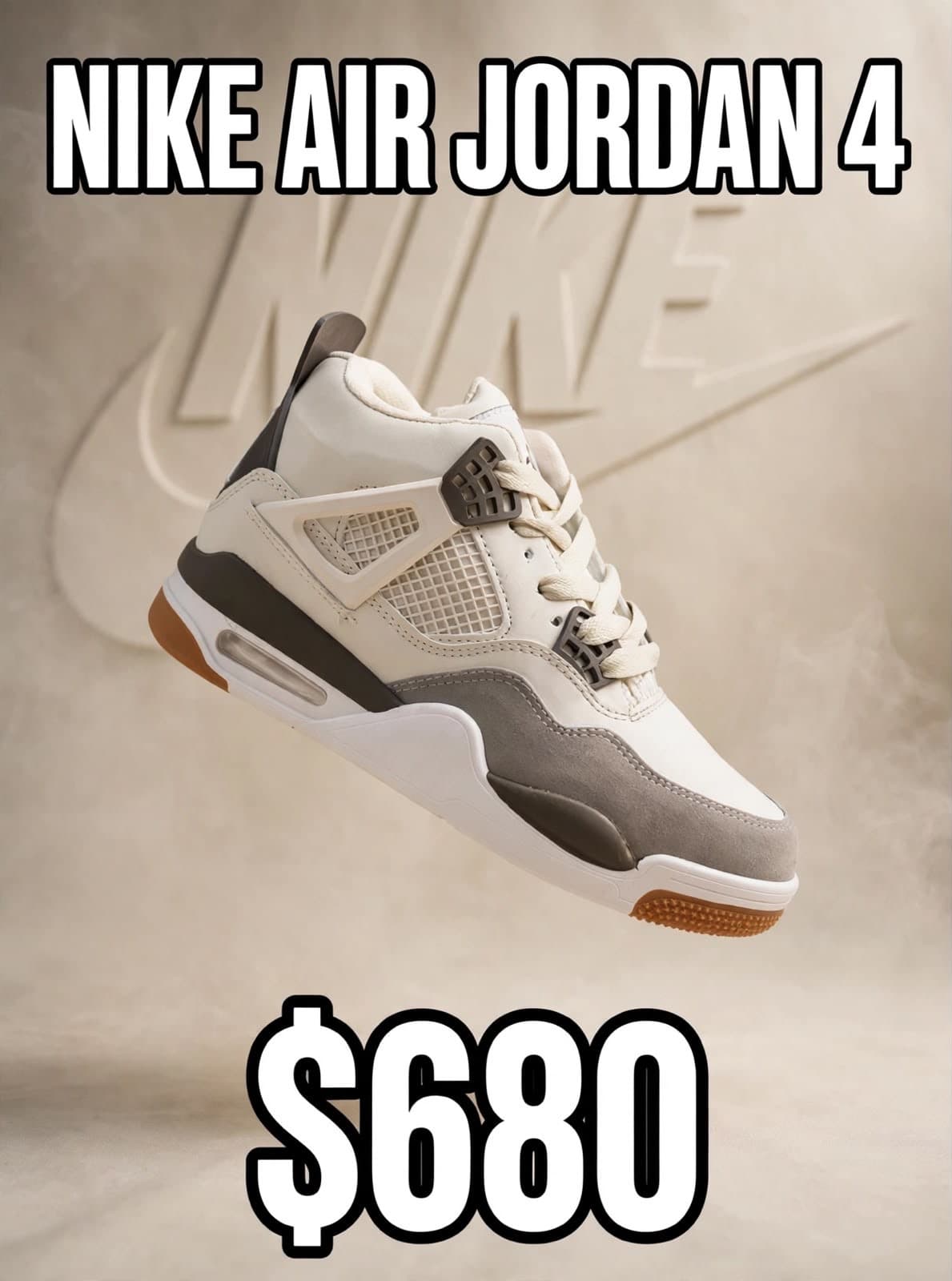 Nike Air Jordan 4 Craft Medium Olive